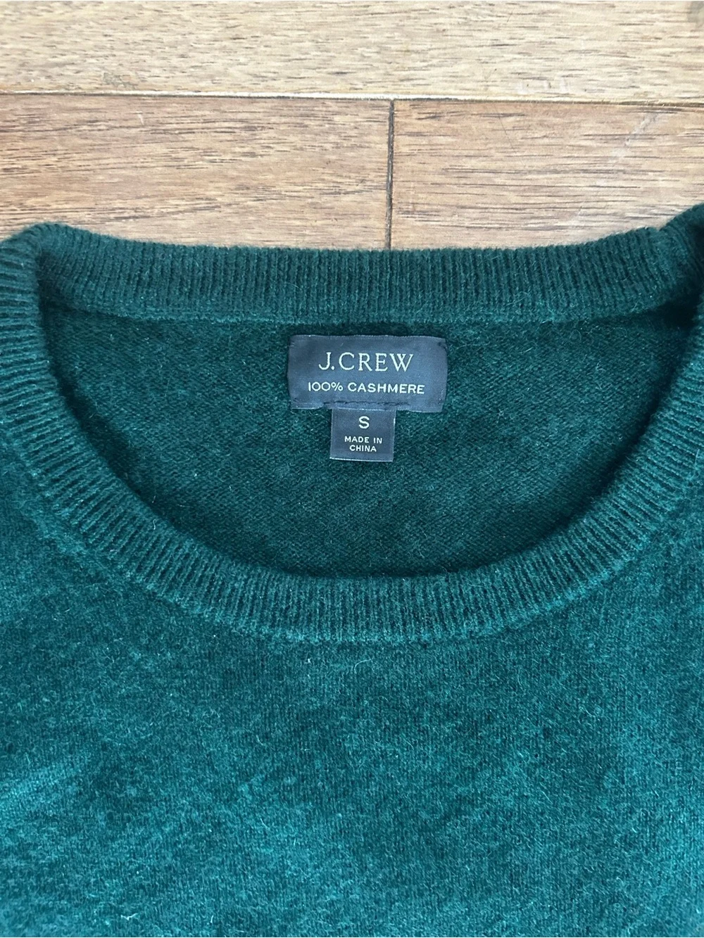 J. Crew Men’s Cashmere Crewneck Sweater